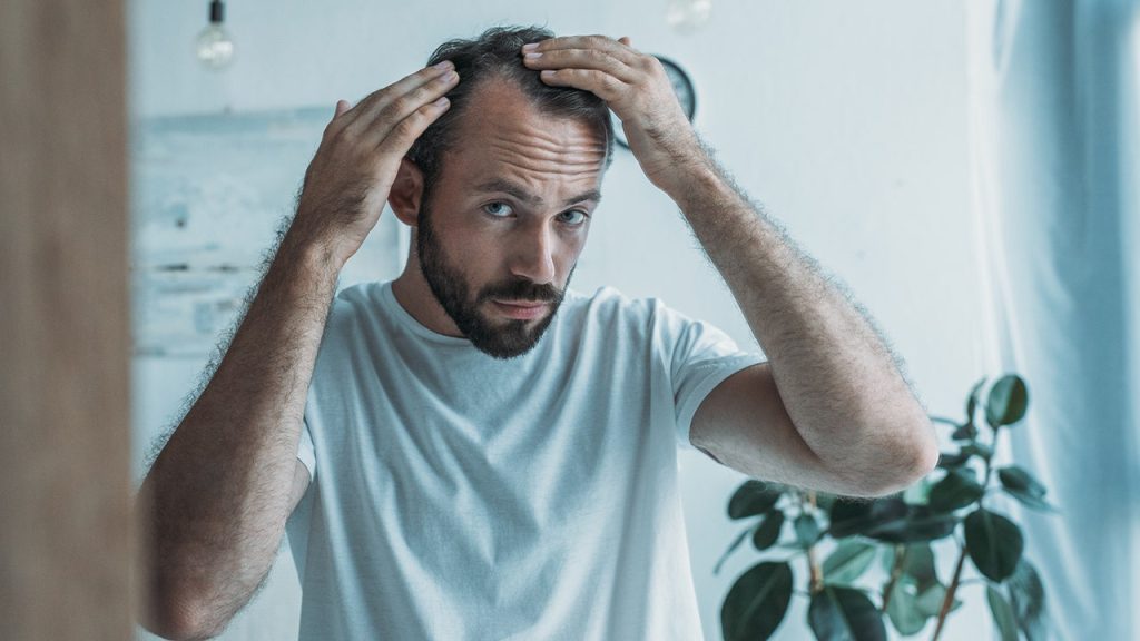 Hair loss and thinning could be related to a lack of protein in the diet.