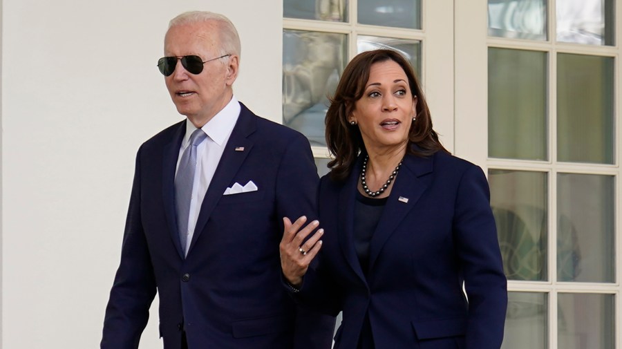 Harris: Biden 'got tired'