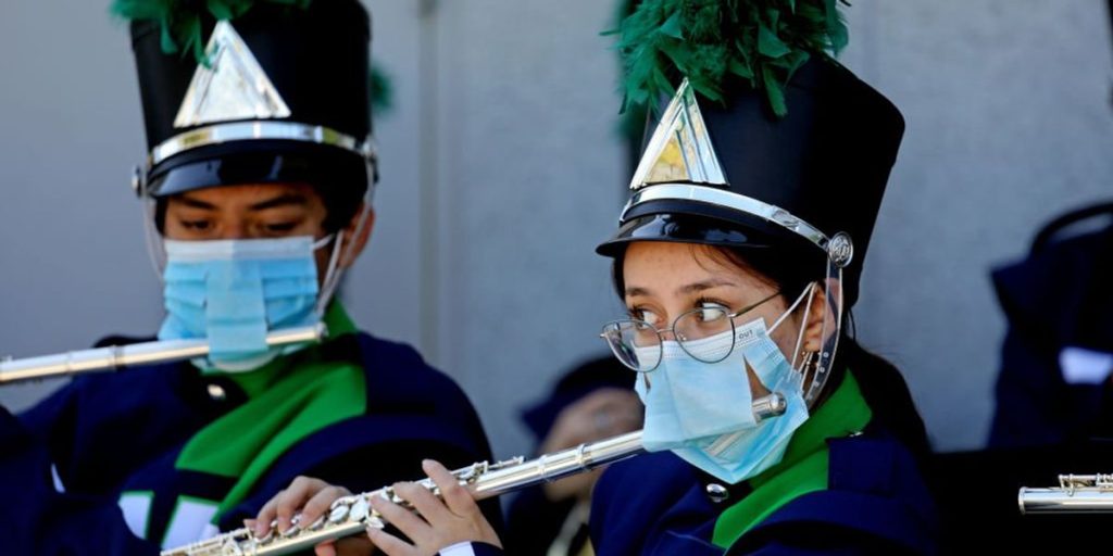 Health officials are advocating for mask-wearing once more in California.