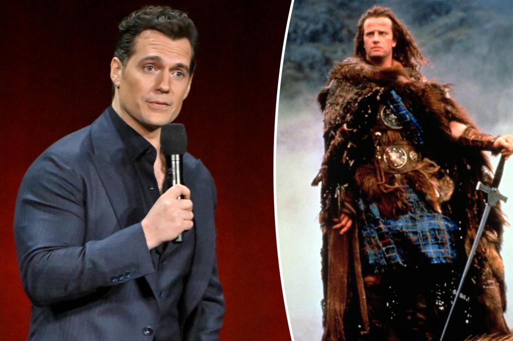 Henry Cavill hurt during training for 'Highlander' remake, according to reports