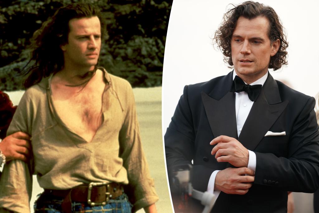 Henry Cavill injures himself while preparing for the 'Highlander' remake, according to sources.