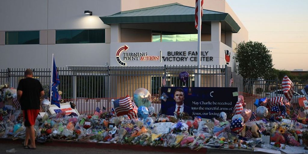 Here's the reason he was shot: College students filmed vandalizing Charlie Kirk memorial