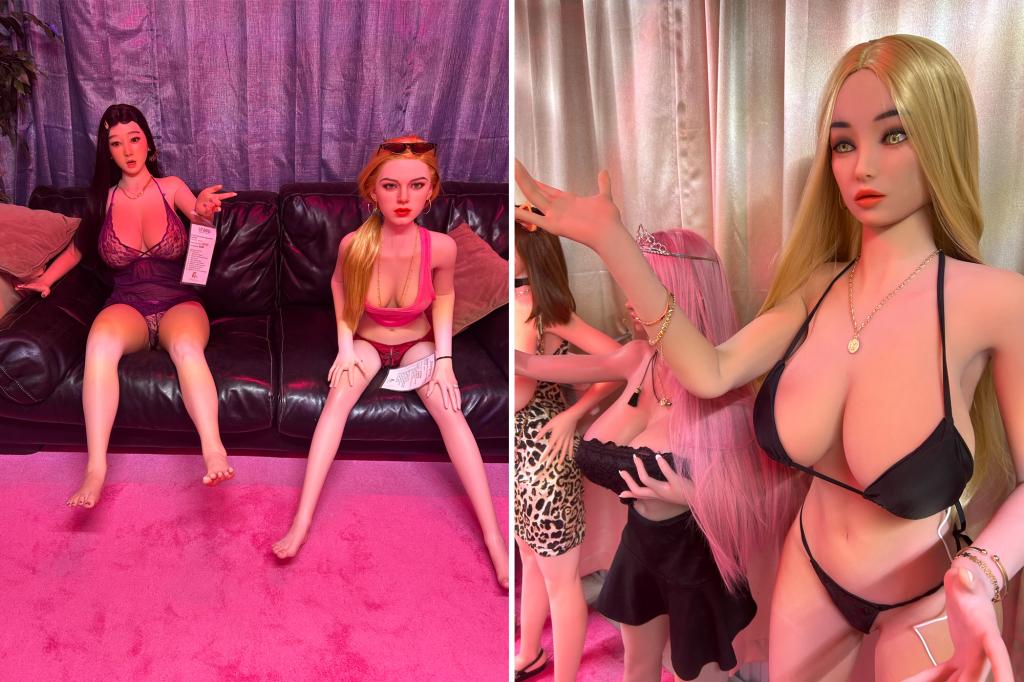Hidden NYC sex doll store allows customers to intimately explore their 'partners'