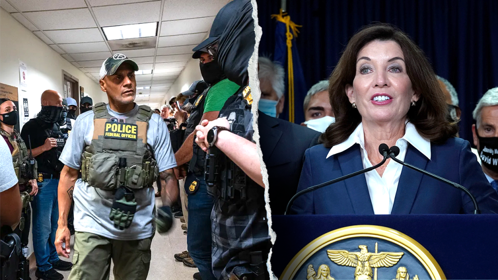 Hochul expresses anger after ICE operation arrests individual with child endangerment charge