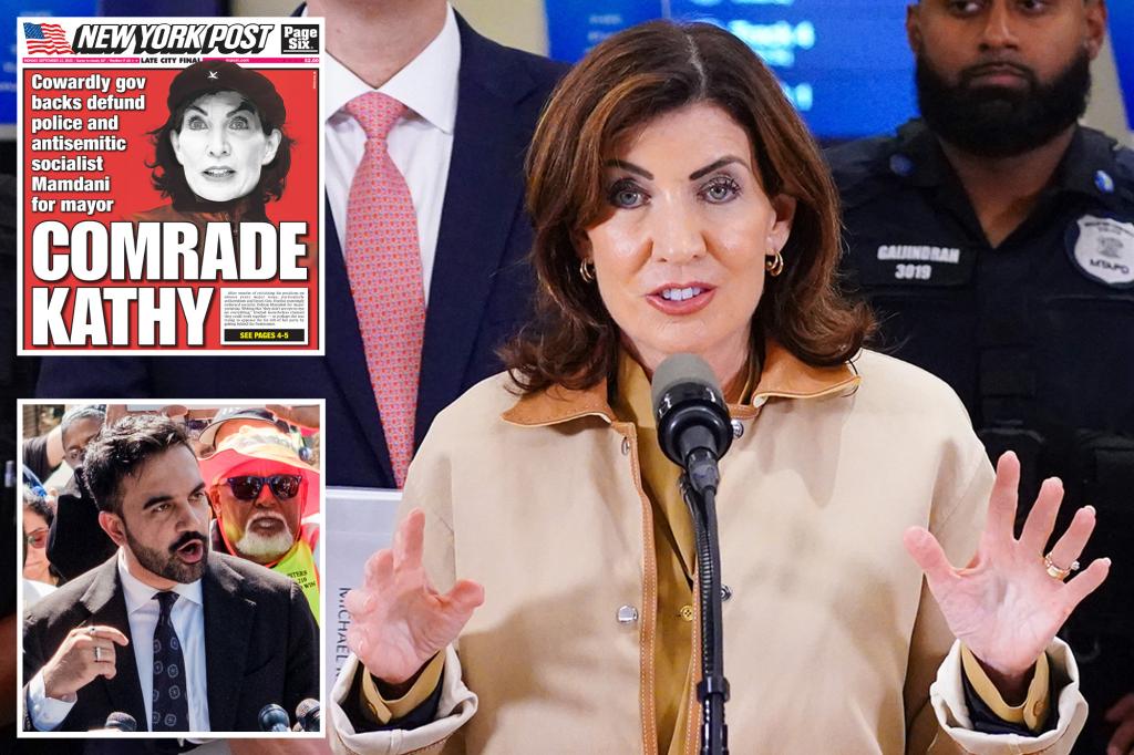 Hochul's surprising endorsement of Zohran Mamdani was a strategic move to avoid a leftist challenge in the Democratic primary, sources indicate: 'She distanced herself'