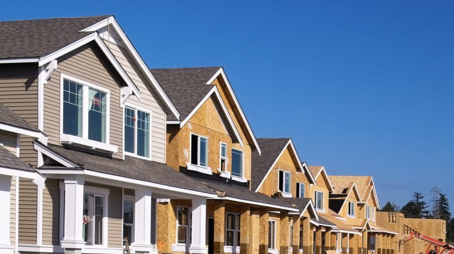 Home sales jump in August to reach a three-year peak.