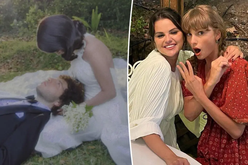 How Taylor Swift was involved in Selena Gomez's wedding to Benny Blanco