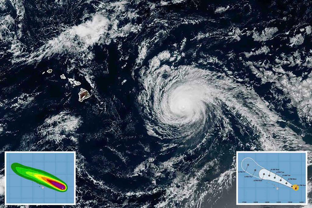 Hurricane Kiko advances towards Hawaii as residents prepare for dangerous rip currents.