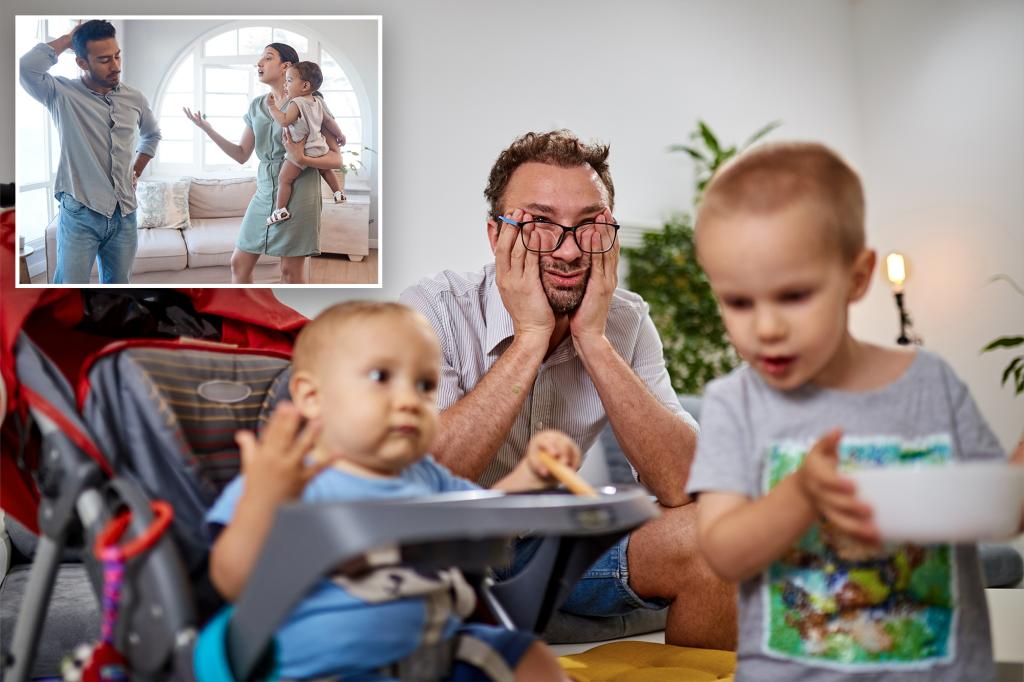 Husband criticized for his reaction to a request to babysit his two children