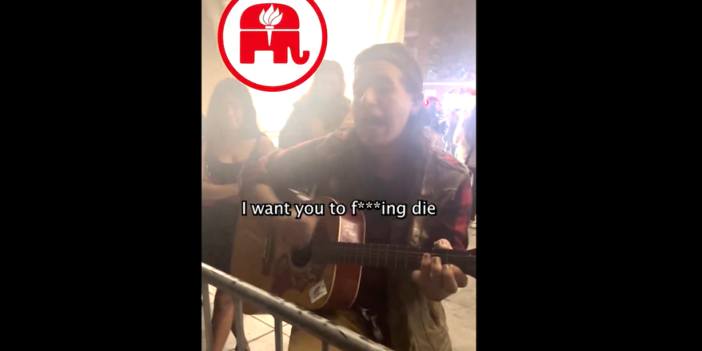 'I don't want your redemption! I want you to f**king die!' Prayer vigil for Charlie Kirk faced with 'pure evil'