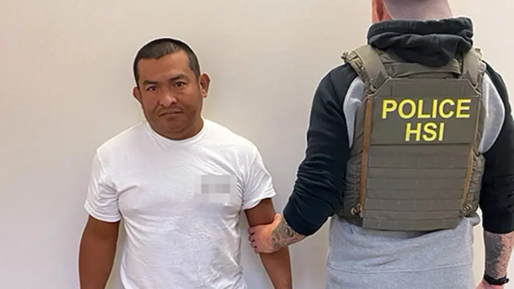 ICE detains suspected MS-13 gang member residing very close to a school.