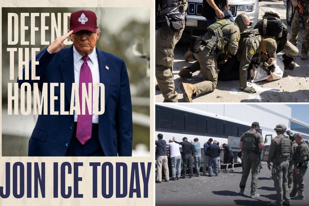 ICE gets over 150,000 job applications during Trump's efforts against illegal immigration