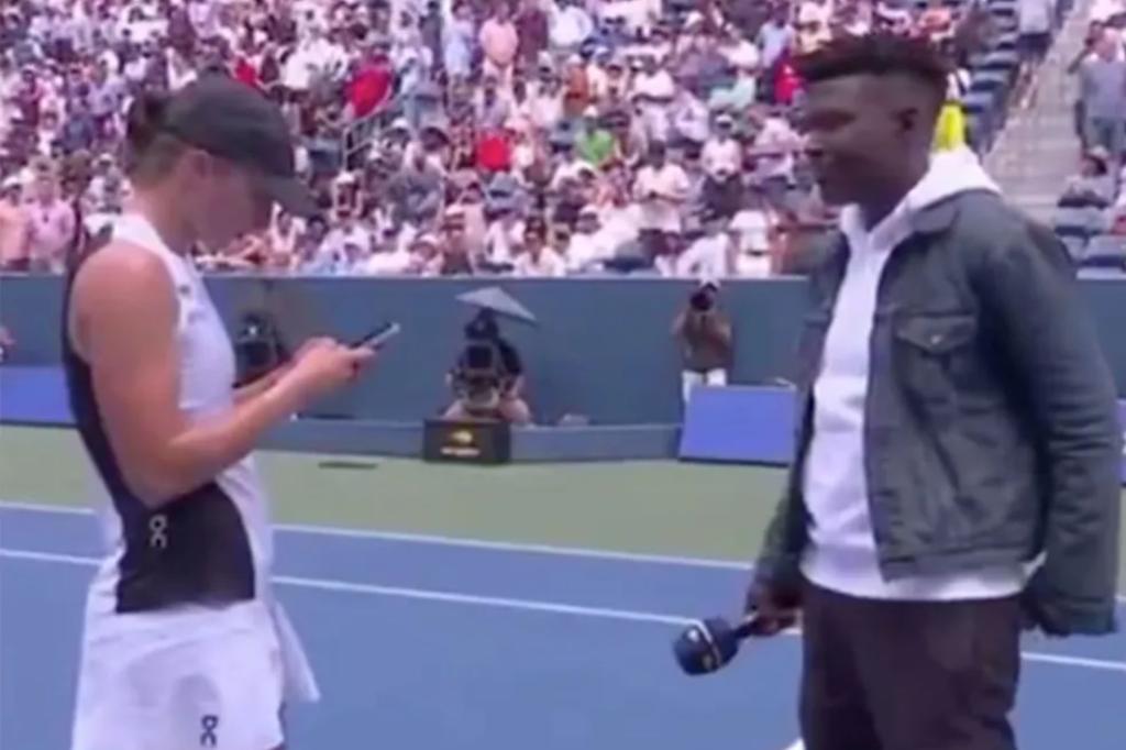 Iga Swiatek postpones interview for significant US Open message