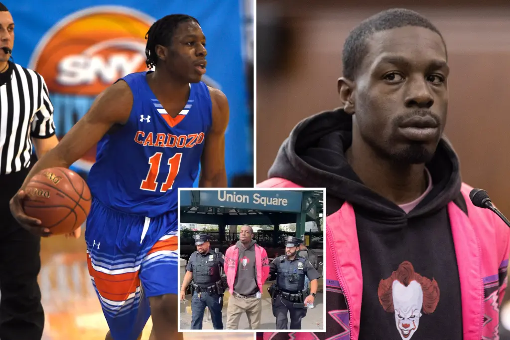 Inside the story of a NYC basketball star's decline from hero to facing accusations of pushing a police officer onto subway tracks: 'It just became grim'