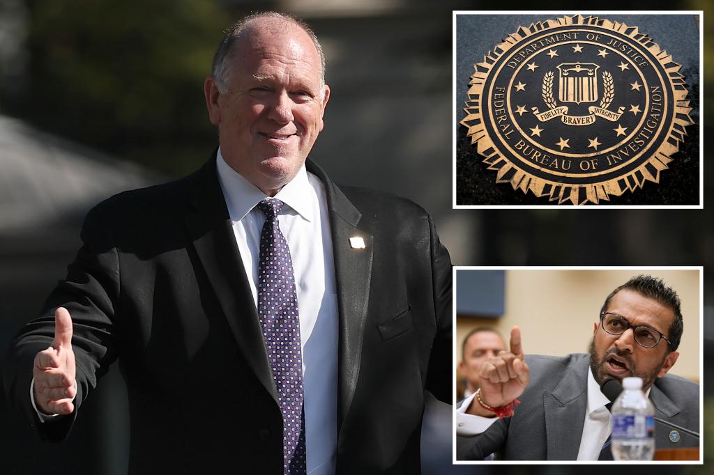 Investigation into Tom Homan over suspected bribe linked to Cava bag concludes