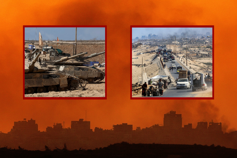 Israel advises Gaza residents to leave before the imminent ground offensive by the IDF.
