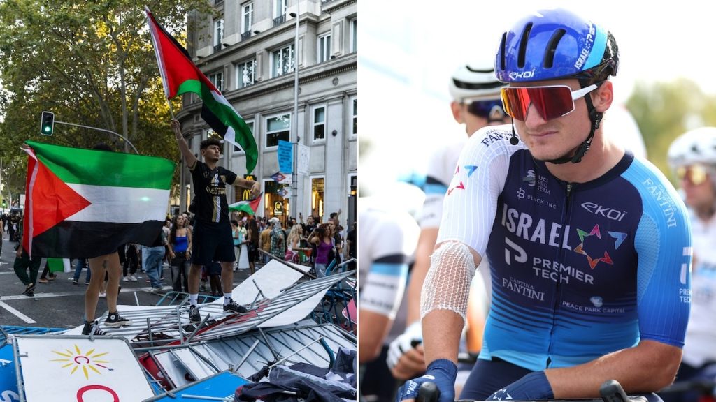Israeli cycling team prevented from participating in Giro dell'Emilia over concerns about Palestine protests