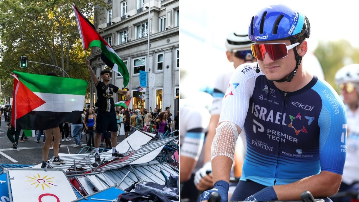 Israeli cycling team prevented from participating in Giro dell'Emilia over concerns about Palestine protests