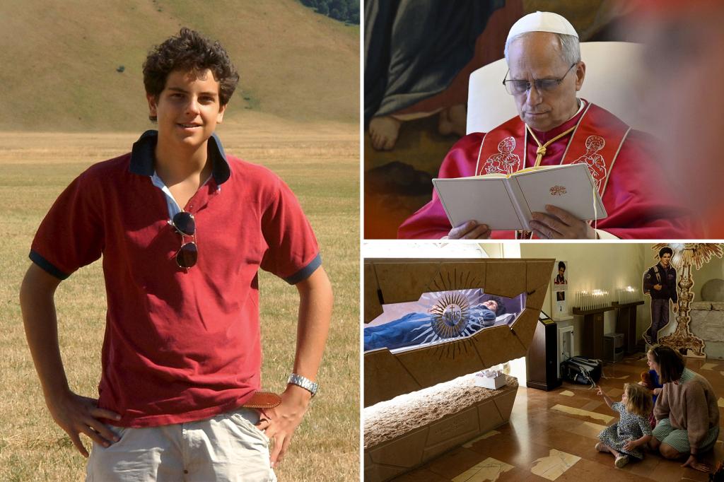 Italian teenager Carlo Acutis set to be the first millennial Catholic saint on Sunday