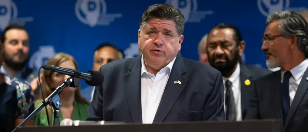 JB Pritzker avoids 2028 inquiry while pursuing a third term as governor