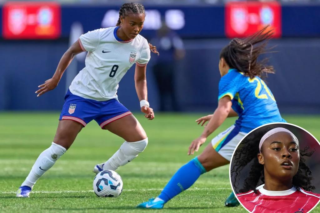 Jaedyn Shaw focused on fulfilling expectations of her groundbreaking Gotham FC contract