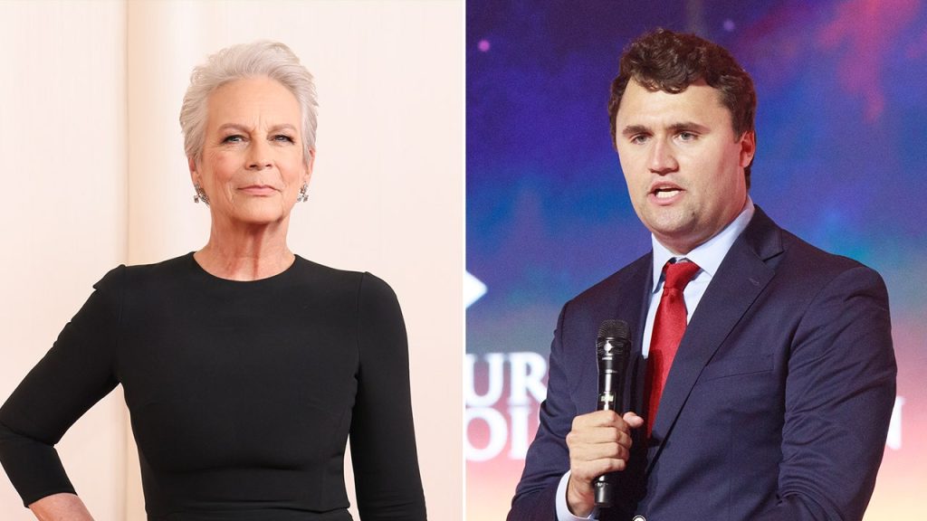 Jamie Lee Curtis expresses her feelings about Charlie Kirk's assassination.