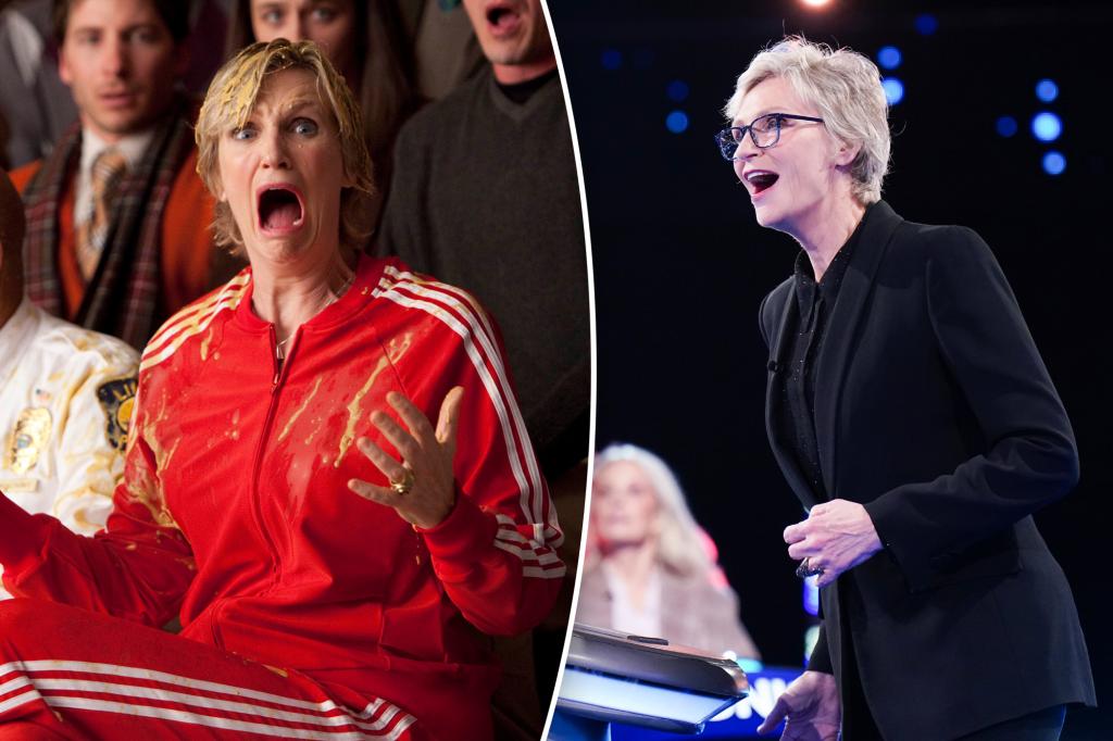 Jane Lynch discusses the ‘Glee’ reunion on ‘Celeb Weakest Link’