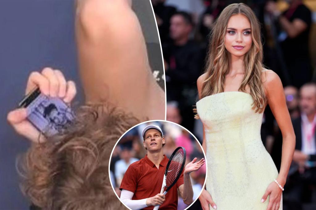 Jannik Sinner connected to model Laila Hasanovic following phone find at the US Open