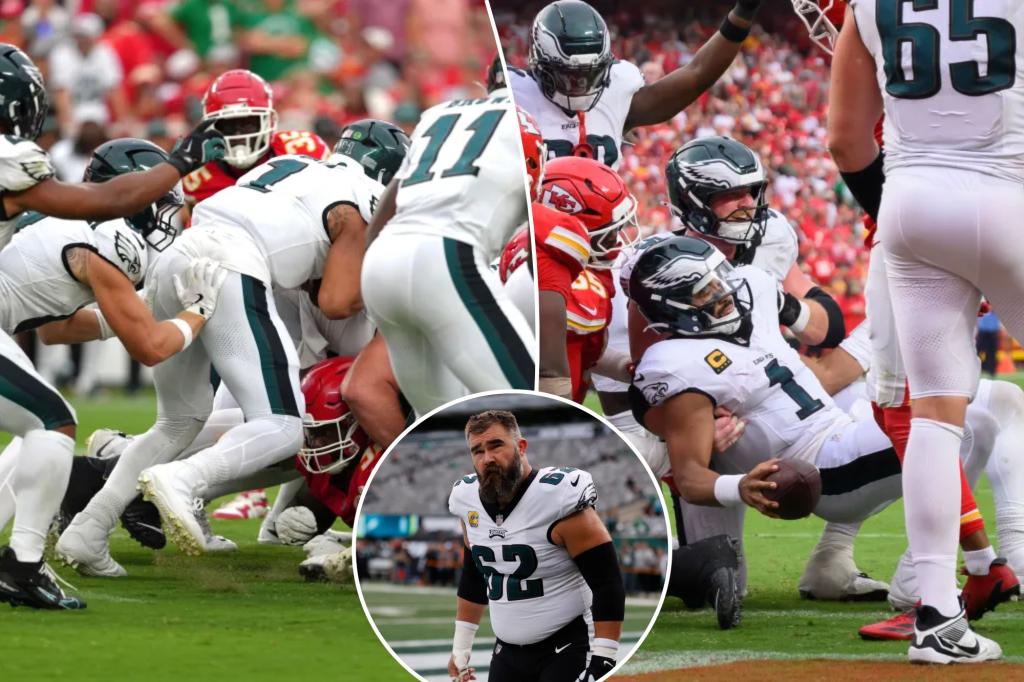 Jason Kelce's disappointing understanding of the Eagles' Tush Push period