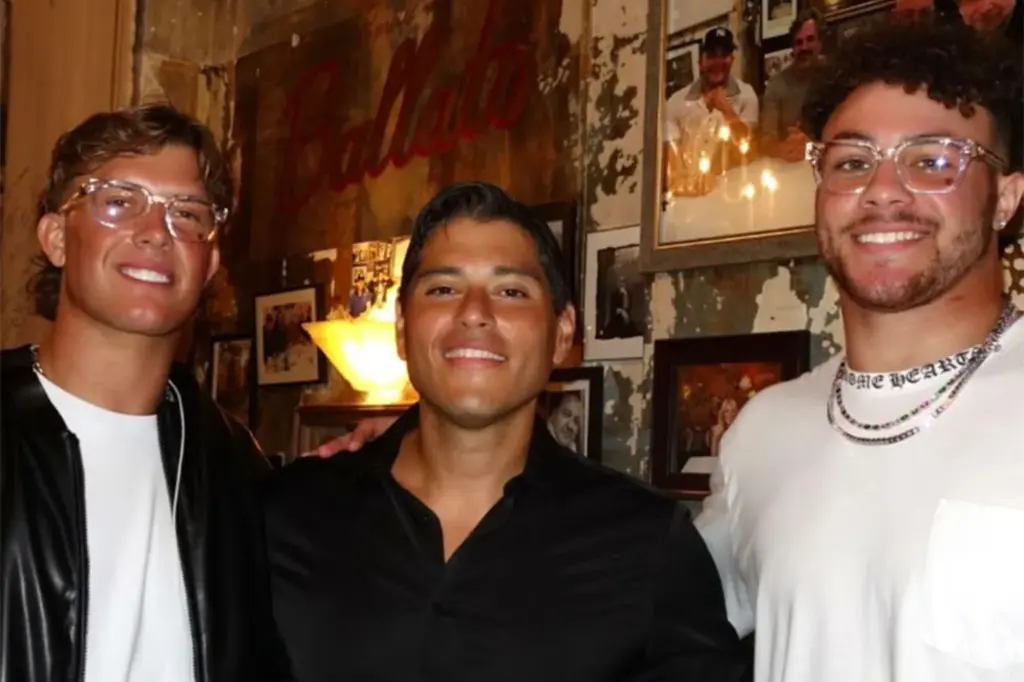 Jaxson Dart marked his first Giants victory in a stylish way at a popular NYC venue.