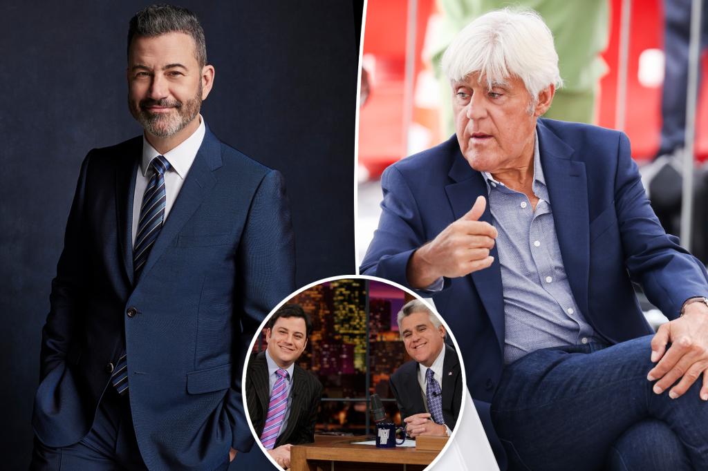 Jay Leno responds to Jimmy Kimmel's suspension years after being 'humiliated' by the host.