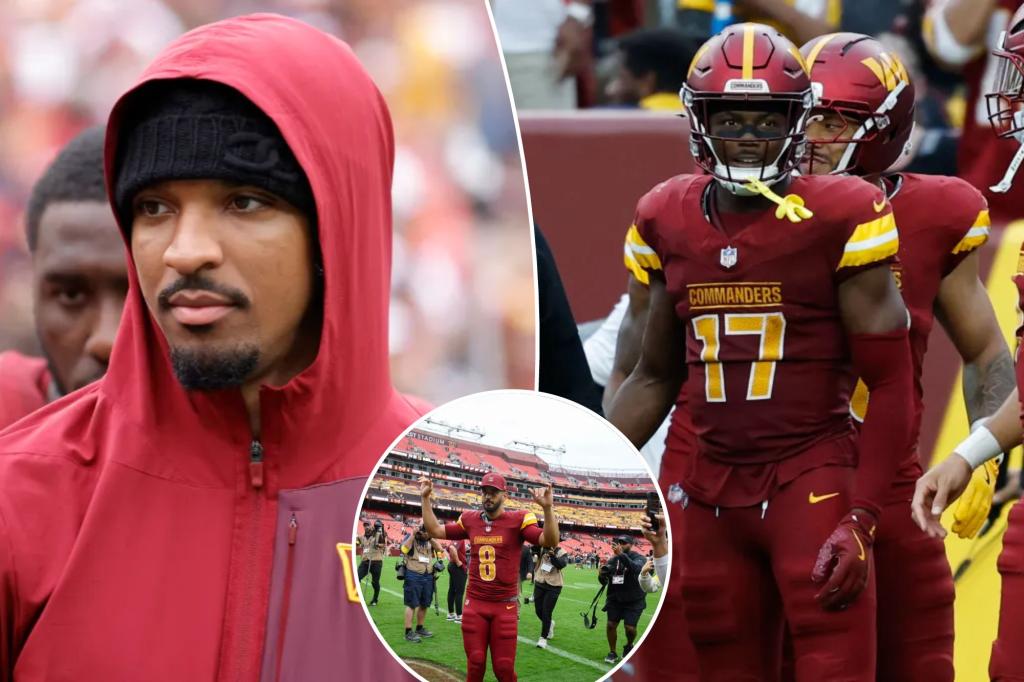 Jayden Daniels and Terry McLaurin sidelined as Commanders' injury issues escalate