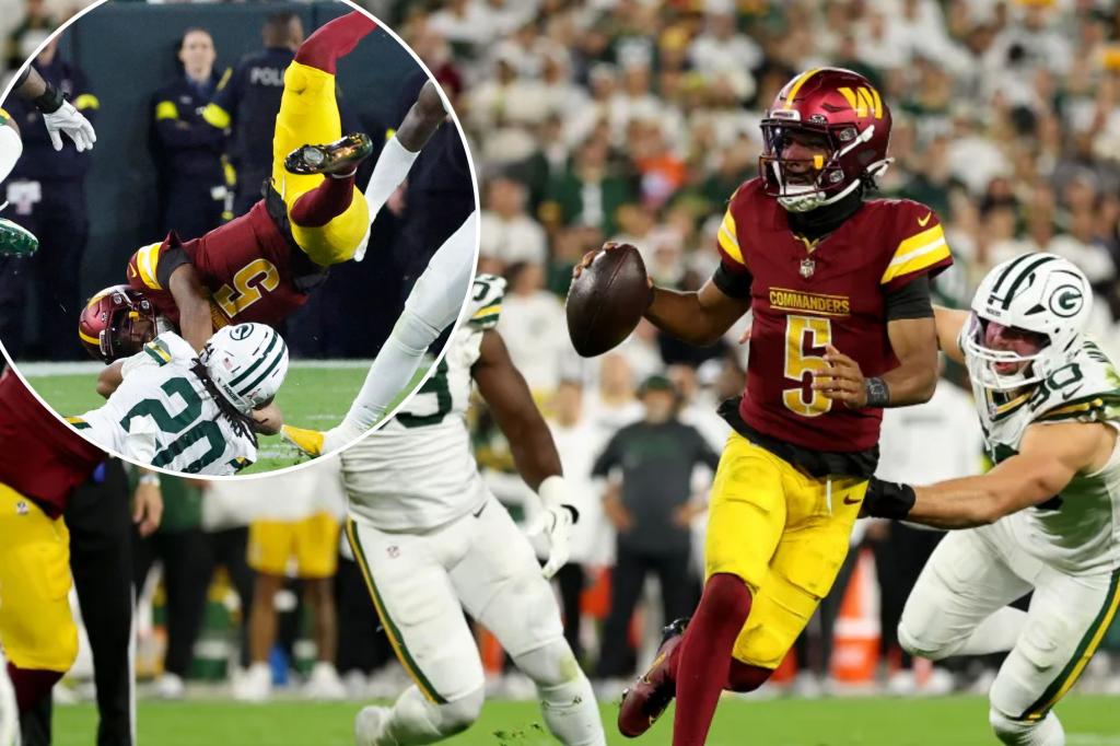 Jayden Daniels' availability for Week 3 is uncertain due to an unexpected injury issue with the Commanders.