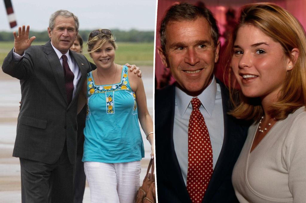 Jenna Bush Hager shares the reasons behind 'big disagreements' with her father George.