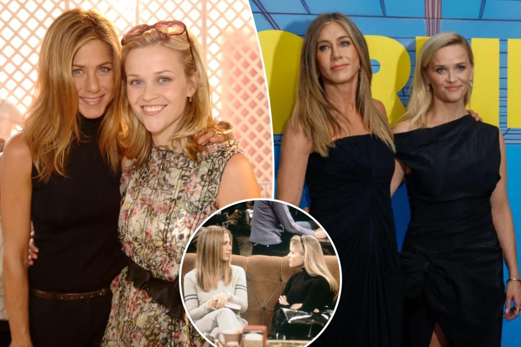 Jennifer Aniston surprised to discover her friend Reese Witherspoon's real name after 25 years