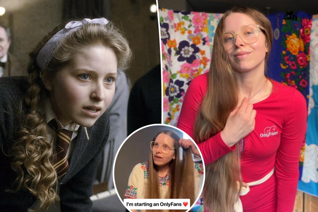 Jessie Cave, known for her role in Harry Potter, shares she was prohibited from a fan event due to her OnlyFans account.