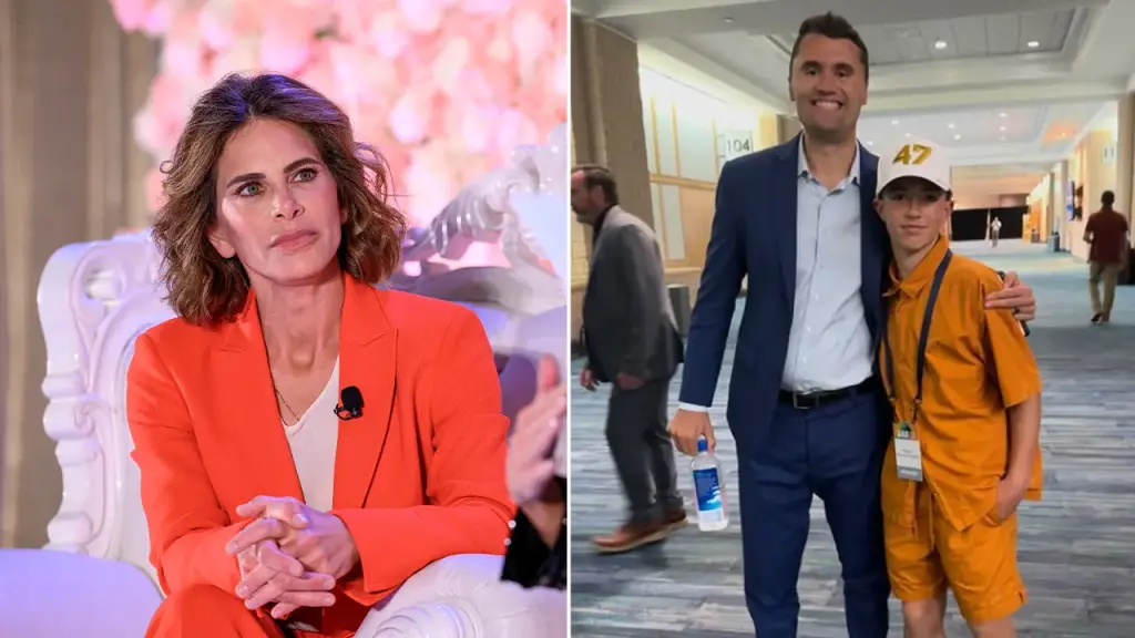 Jillian Michaels reflects on how Charlie Kirk has influenced her 13-year-old son.