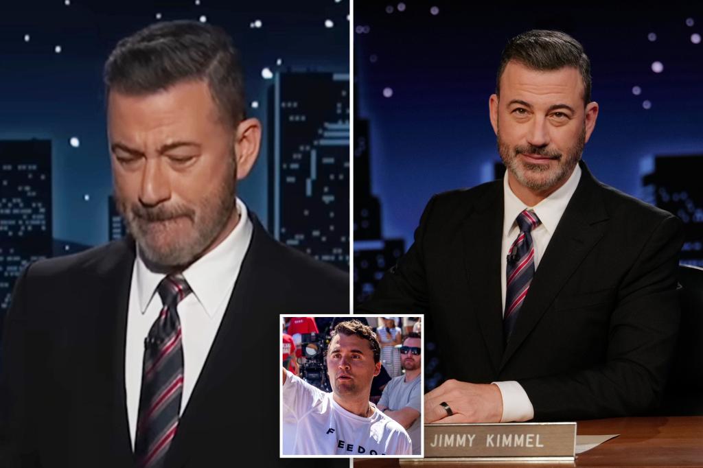 Jimmy Kimmel faces accusations of dishonesty regarding blame for Charlie Kirk's assassination.