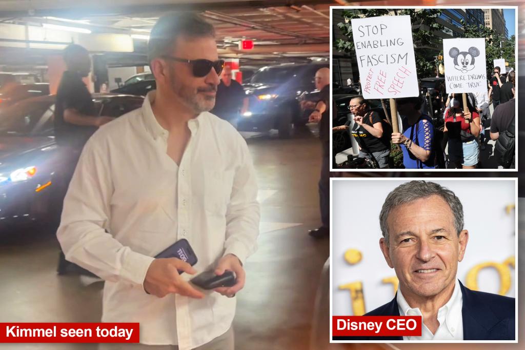 Jimmy Kimmel is very upset and hesitant to apologize for his remarks about Charlie Kirk while Disney executives rush to respond.