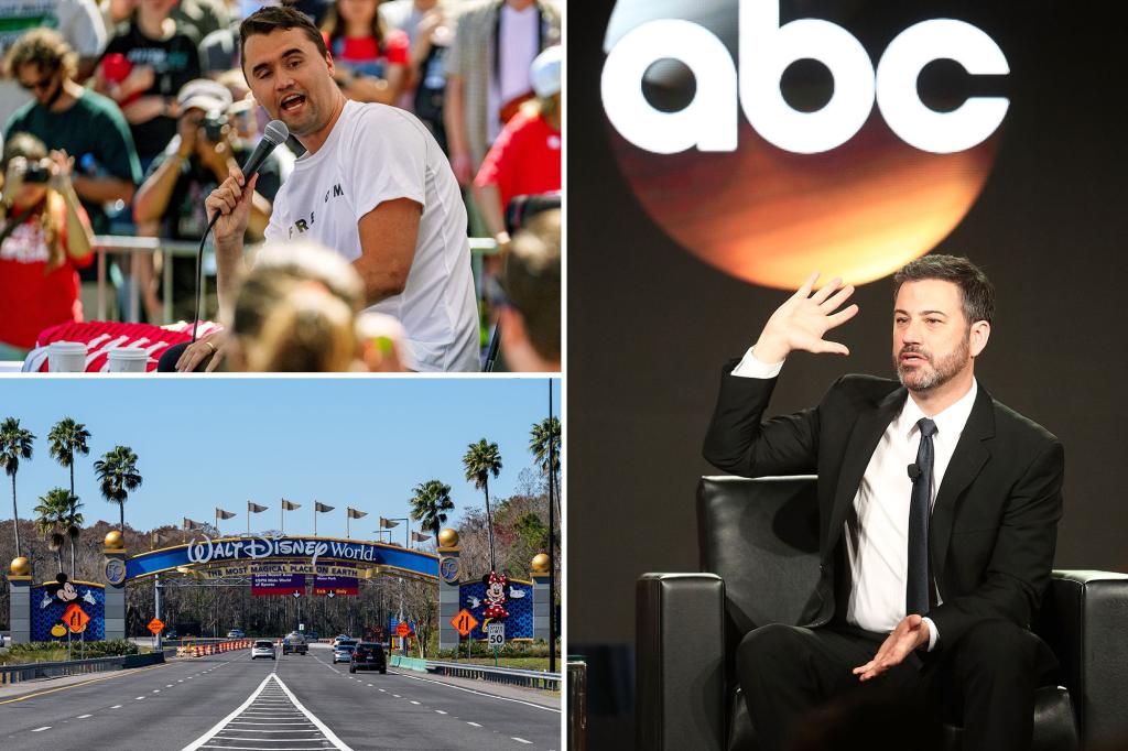 Jimmy Kimmel's suspension from ABC leads to calls for a boycott of Disney.