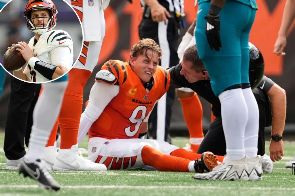 Joe Burrow might be out for the whole season due to a severe injury with the Bengals.