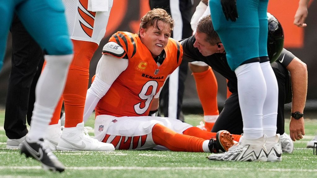 Joe Burrow of the Bengals will be out for an extended period due to injury, according to reports.