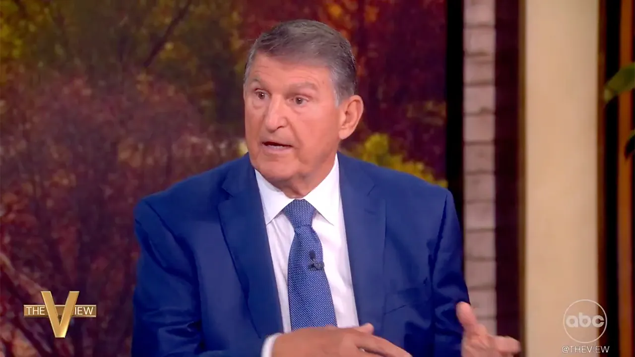 Joe Manchin informs 'The View' hosts that Harris' stance on the filibuster was a dealbreaker.