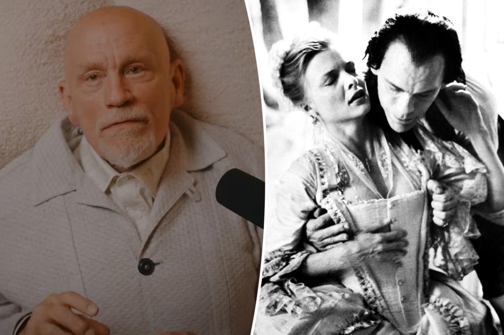 John Malkovich shares uncommon thoughts on his relationship with Michelle Pfeiffer