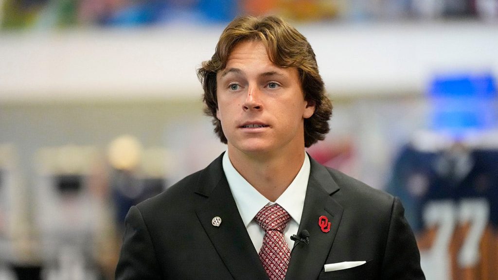 John Mateer’s hand surgery is a setback for Oklahoma's quarterback