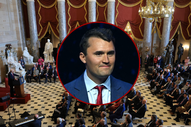 Johnson to honor Charlie Kirk at vigil in Statuary Hall