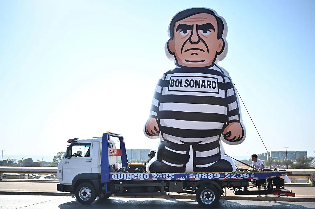 Judges impose a 27-year prison sentence on former President Jair Bolsonaro for his role in an attempted coup.