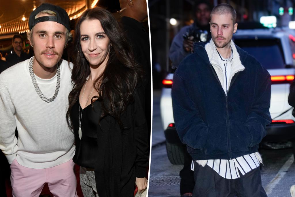 Justin Bieber's mother prays for his recovery.