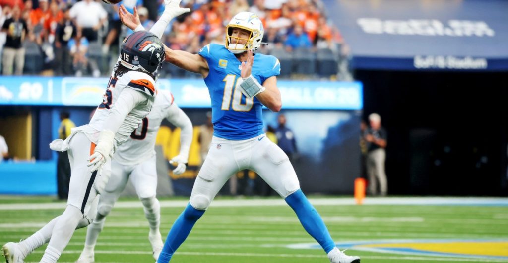 Justin Herbert's exceptional throws are inspiring confidence in the Chargers.