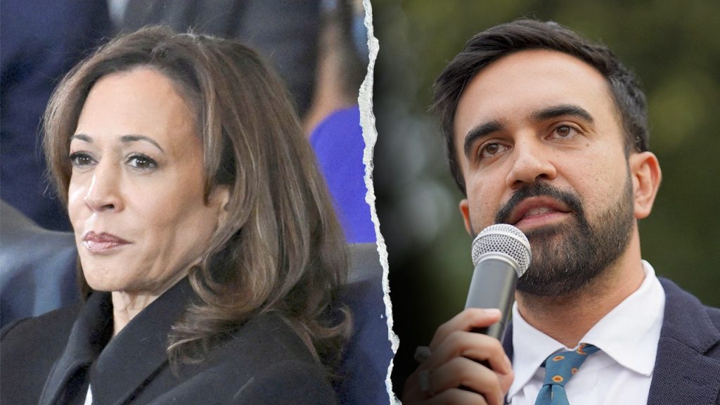 Kamala Harris offers a tepid endorsement of Mamdani for NYC mayor